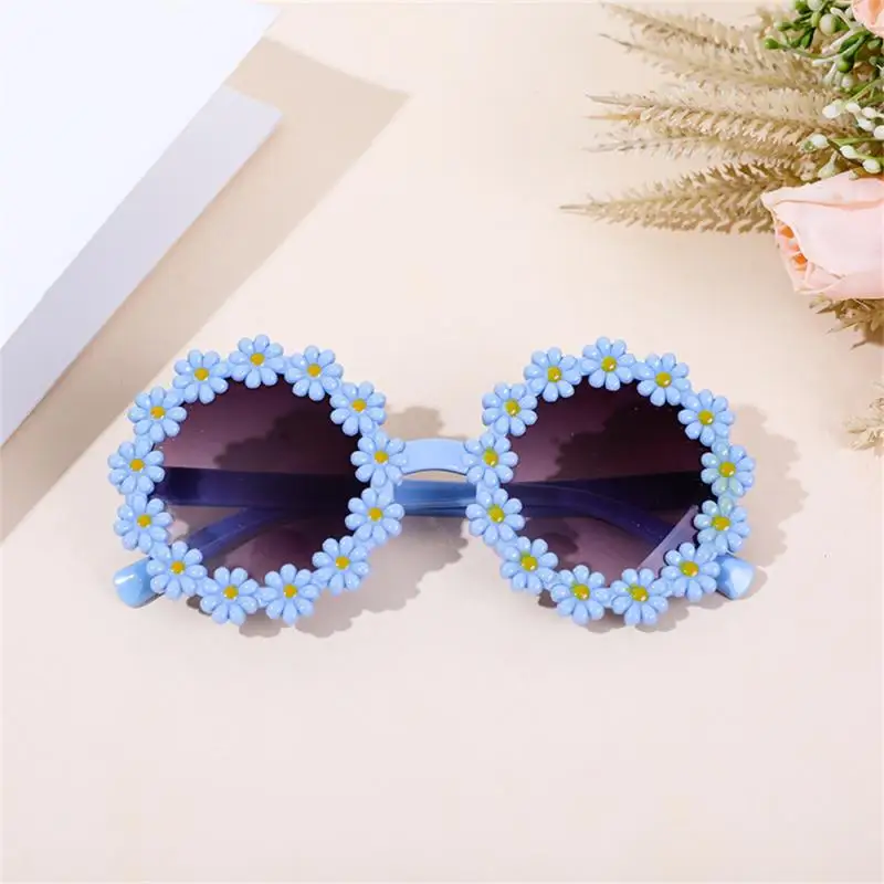 Sun Flower Daisy Sunglasses Funny Glasses Birthday Wedding Party Gathering Picnic Photograph Creative Decorative For Adult