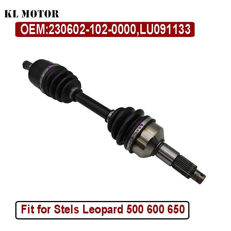 

Front Left Wheel Drive for ATV Stels Leopard 500 600 650 OEM 230602-102-0000 LU091133