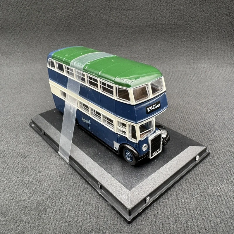 OXFORD 1/76 Skala Dwupiętrowy Autobus Metalowy Model Symulacyjny Statyczny Kolekcjonerski Dekoracja Prezent na Święta Zabawka Pamiątka