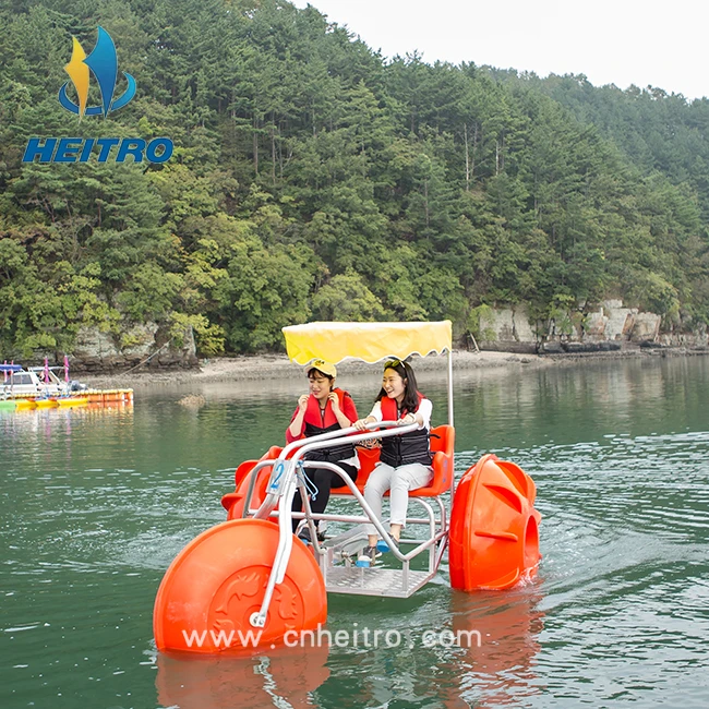 Água triciclo com 3 rodas grandes, Water Bike, para venda