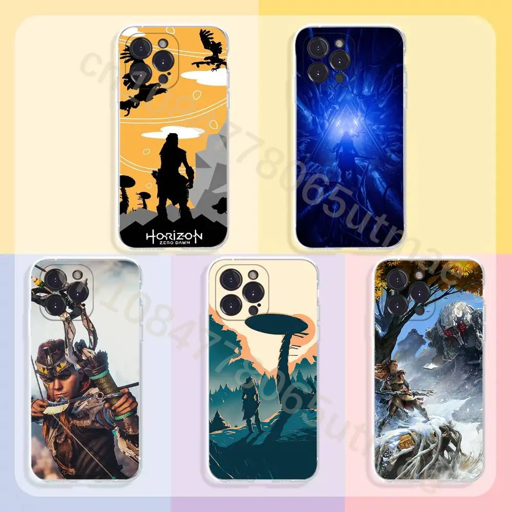 

Aloy H-Horizon Z-Zero Dawn Phone Case For iPhone17,16,15,14,13,12,11,Pro,Xs,Max,Mini,Plus Antislip Shockproof Hard