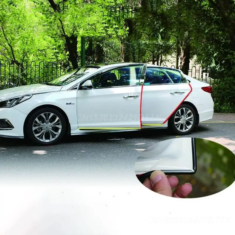 Auto Parts Protector Make More Comfortable Riding Body Anti Scratch Adhesive Rearview Mirror Protection Door Edge Protection