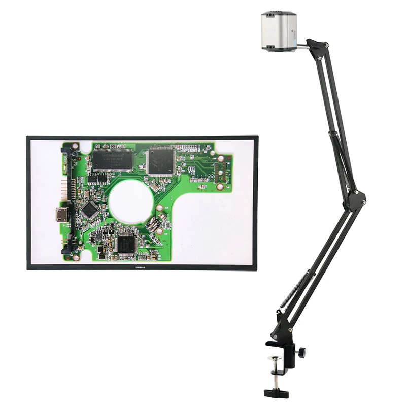 10X  Full HD 1080P HDMI USB Auto Focus Meeting Living Camera TF Video Recorder Video Microscope Camera Large Field View