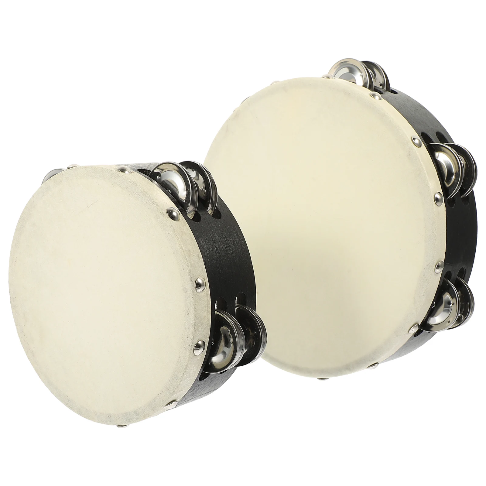 

Hand-rock Tambourine Set Percussion Musical Instruments for Children Kid Rhythm Tambourines Kids Toys