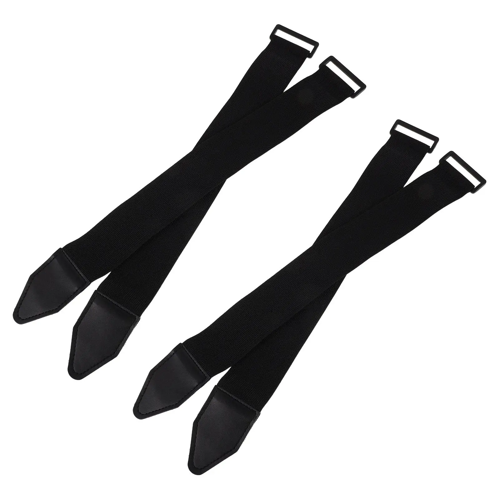 4 sangles de pied réglables pour machine à ramer, vélo elliptique, appareil d'exercice des jambes, sangles de fixation de pédale, stabilité améliorée
