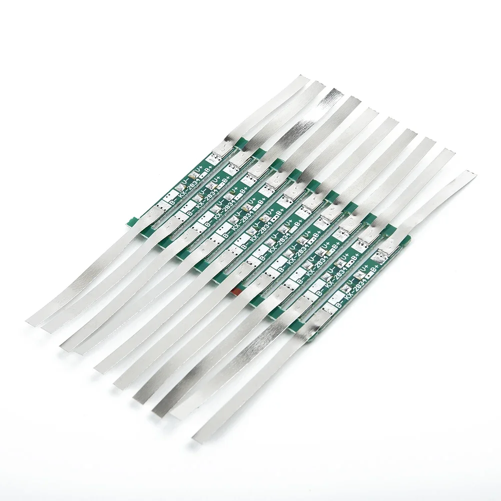 10pcs 3A Protection Board For 3.7V Li-ion Lithium Battery W/ Solder Be Measurement And Analysis Instruments Accessories