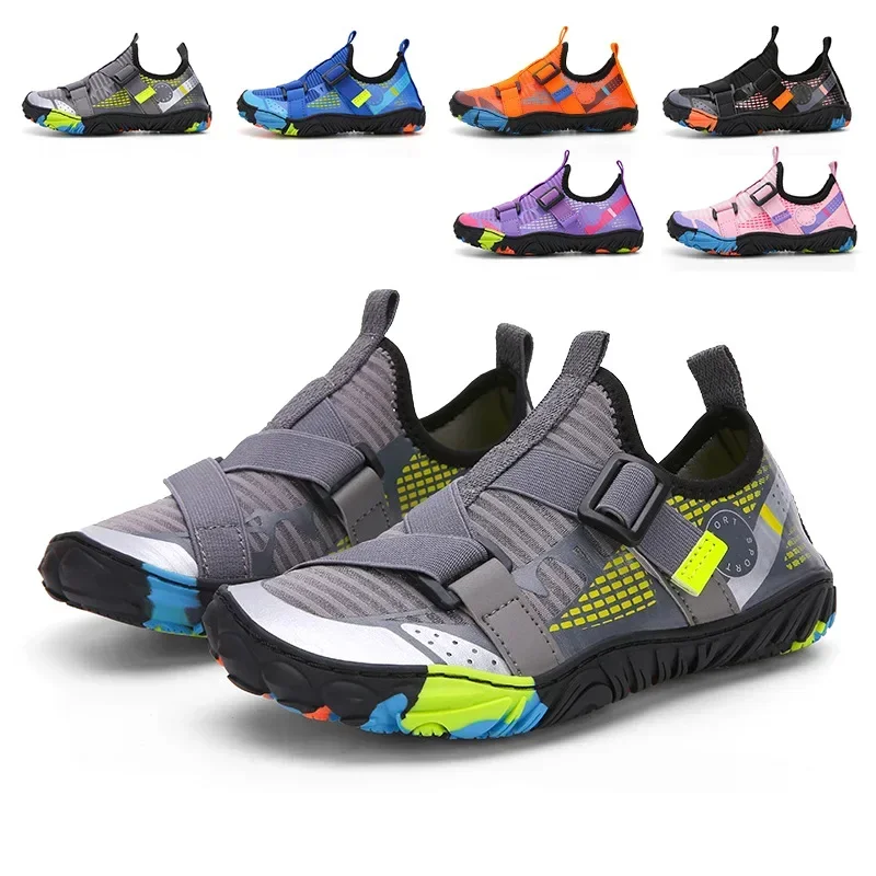 

2024 Summer Children's Shoes Anti-Slip Quick-Drying Beach Children's Sports Shoes Outdoor Children's Sports and Casual Shoes