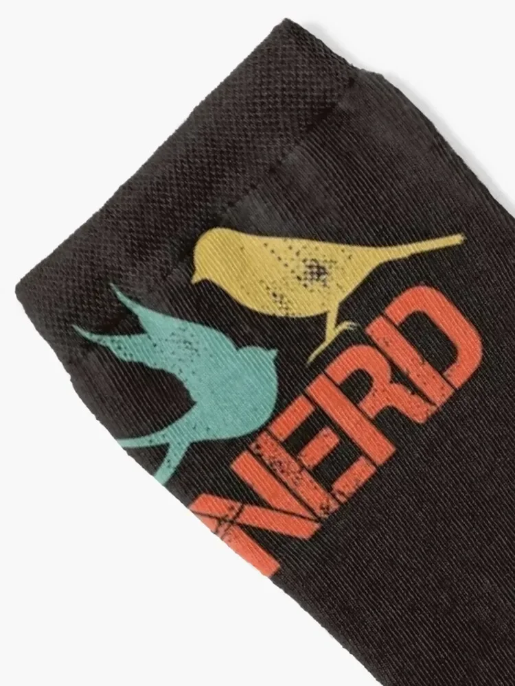 Bird Nerd Birdwatching Birdwatcher Ornithologist Gift Socks warm winter Men's kids Heating sock Male Socks Women's