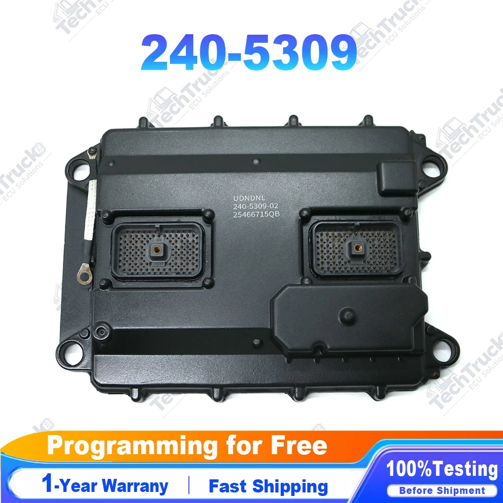 

240-5309 Новый блок управления двигателем ECU для модуля управления CAT ECM для двигателя Caterpillar 3176C7 C9 C13, модель 2405309