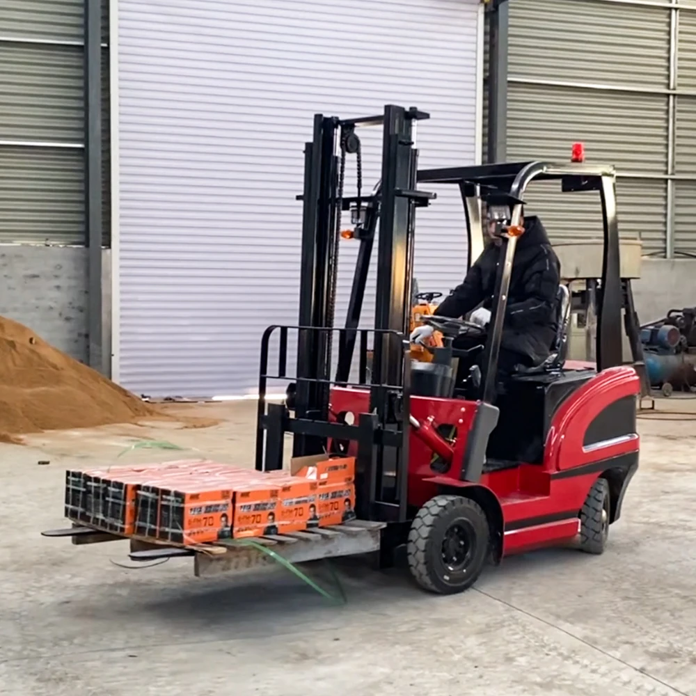 Mini Forklift Electric 0.8Ton 1 2 3 4 5 Ton Lifting up 3m-7m Warehouse CE Battery Forklifts Solid Tire Electric Forklift