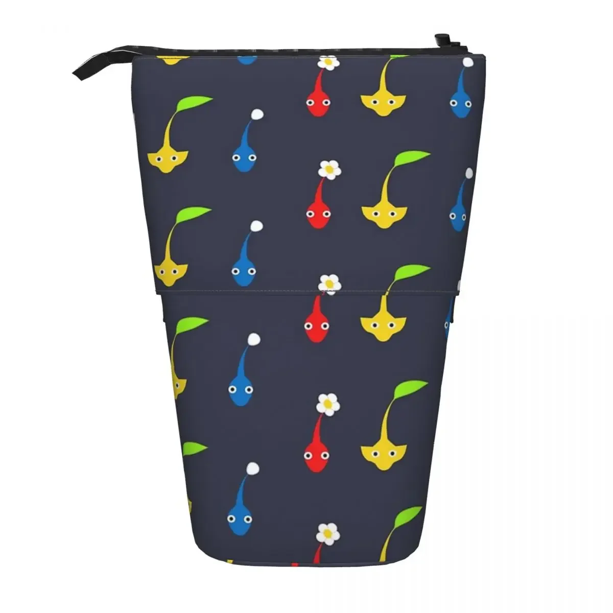 Pikmin Wendbare Federmäppchen, Federmäppchen zur Aufbewahrung von Schreibwaren, große Kapazität, Stiftbox, Bleistiftbeutel für Kinder, Geschenke