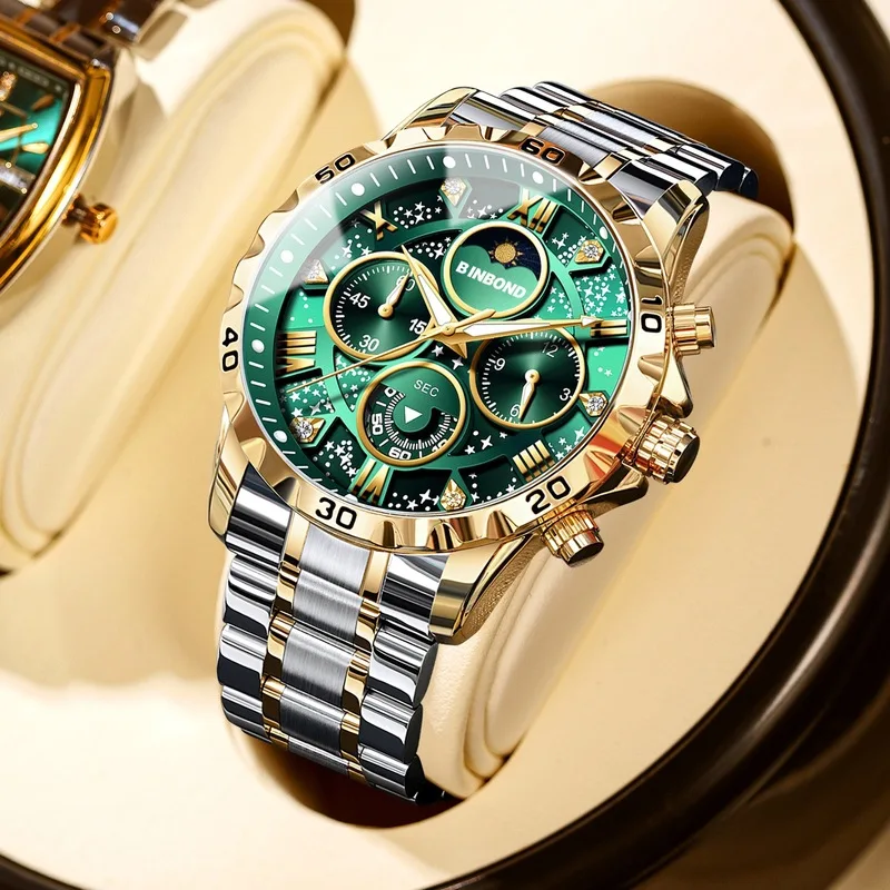 Simple And Elegant Waterproof Men's Quartz Watch Classic Design High-hardness Mirror Surface Watches Male 2026 New Holiday Gifts