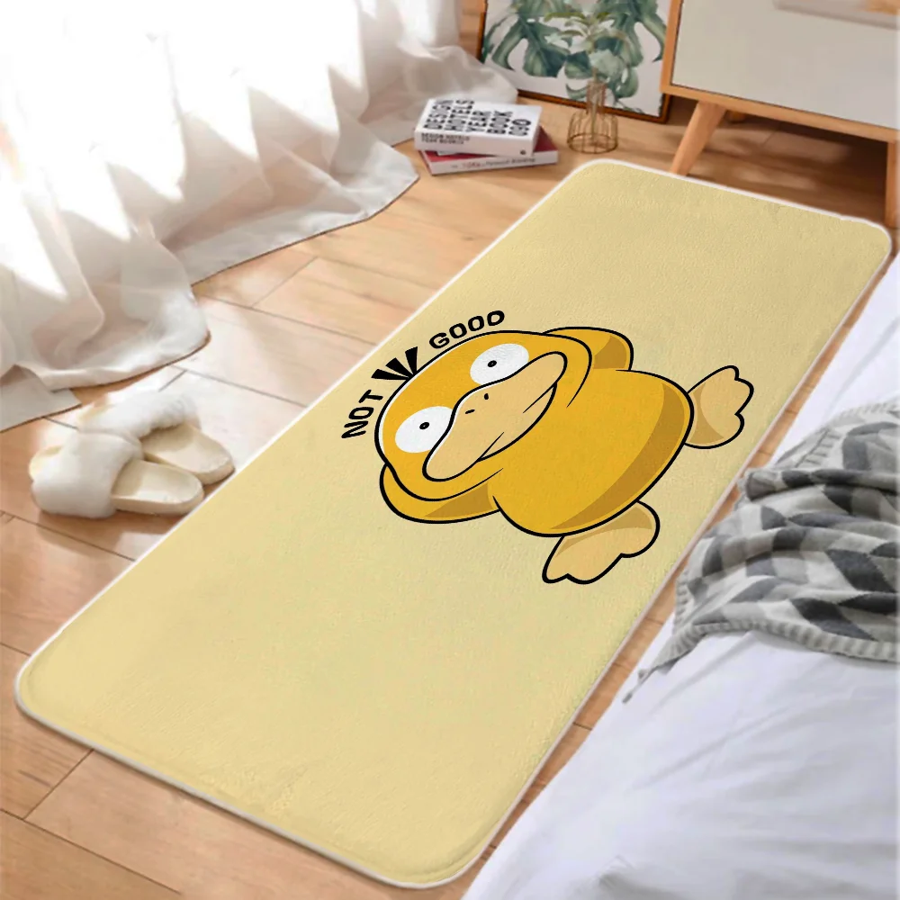 Psyducks Things to the House Entrance Door Doormat Outdoor Room Rugs Luxury Carpet for Bathroom Kitchen Floor Mat Cute Rug Home