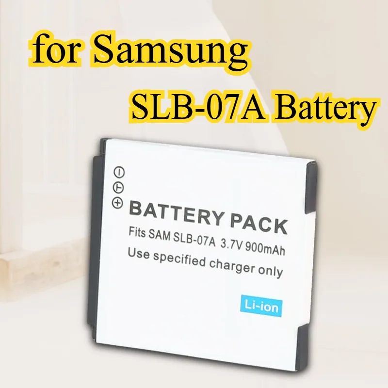 

SLB-07A Battery 900mAh for Samsung ST45 ST50 ST500 ST550 ST600 Rechargeable Digital Camera Battery