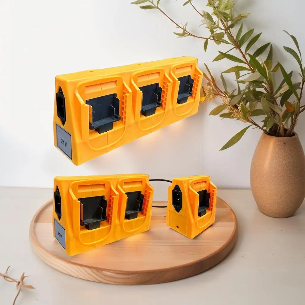 

1 шт., 2/4/6 слотов, адаптер преобразователя батареи для BL1830 BL1840 BL1850 BL1860, ножницы для электроинструментов, вентиляторы, уличные колонки, автомобильные шайбы