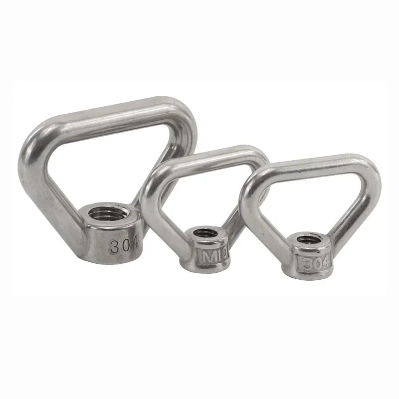 304 Stainless Steel Triangle Lifting Eye Nuts Lifting Eye Nut  M8 M10 M12 M14 M16 M20 M24