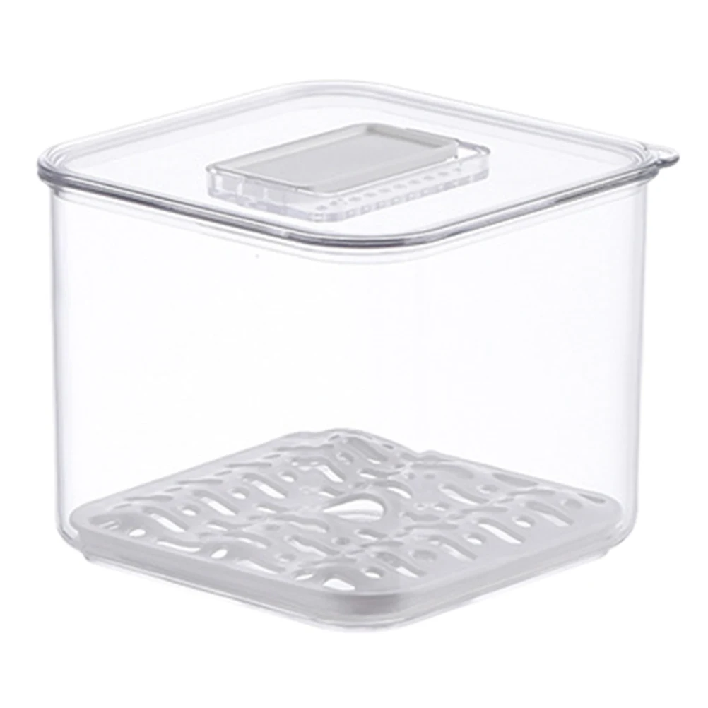 

Refrigerator Storage Box Holder for Fridge Airtight Food Container Vegetable Fruit The Pet