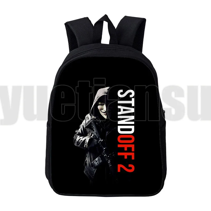 

3D Standoff 2 Backpacks for School Teenagers Shooting Game Bag Anime Back To School Bag Pack Mochila 12/16 Inch Bookbag Children