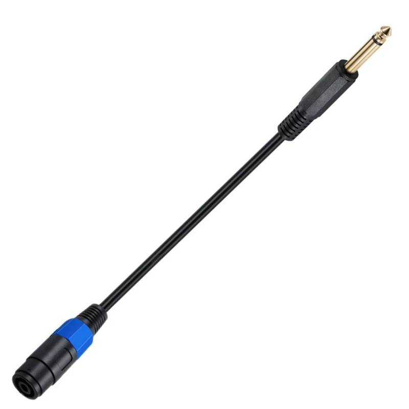 Y1UB Speaker Cable Speakon Female Connector to 6.35mm 1/4