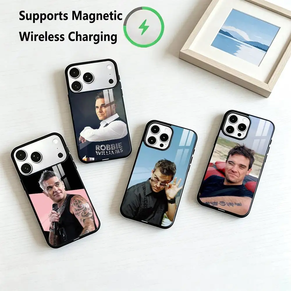 Robbie Williams-S King  Phone Case For iPhone17,16,15,14,13,12,11 Plus,Pro Allows magnetic wireless charging Gift