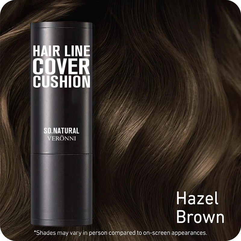Instant haarlijnpoeder, snel bedekkende haarwortelconcealer, wenkbrauw- en baardlijnen en langdurig wind- en zweetbestendig