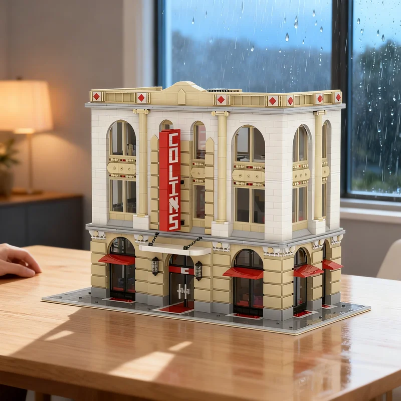 4047pcs MOC MB09 Department Store Modular Streetscape Model Building Blocks Toy Gift Creative Display Collectible Desk Premium