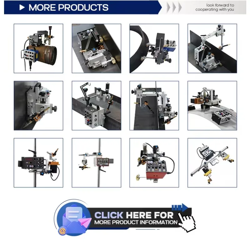 Fillet Welding Trolley Low Defect Rate Welding Car Automatic Oscillation System for Box Beam Fabrication Workshop