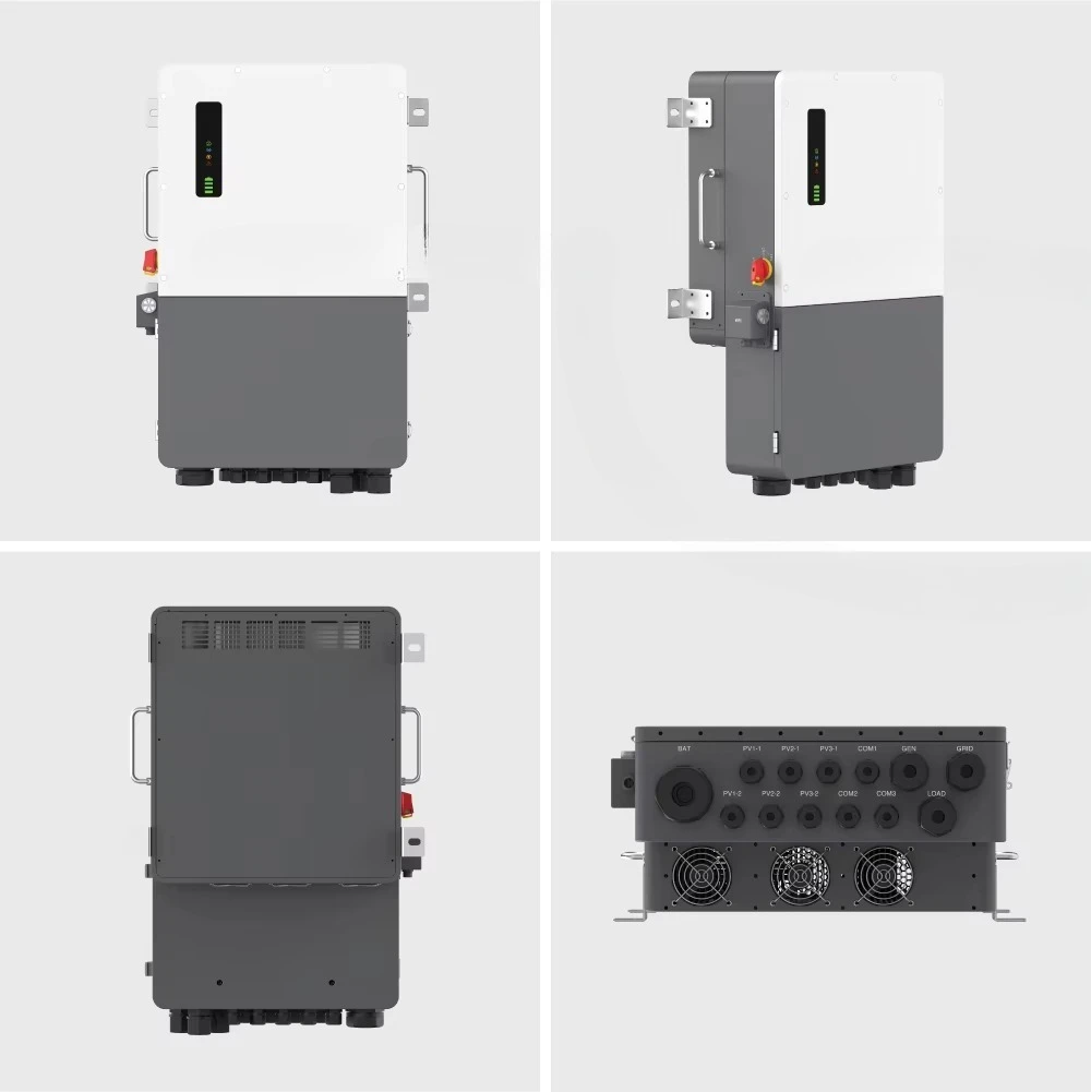 High Power 8kW 12kW 15kW Hybrid Solar Inverter Split Phase 120V 240V  for Residential Energy Storage and EV Charging Needs