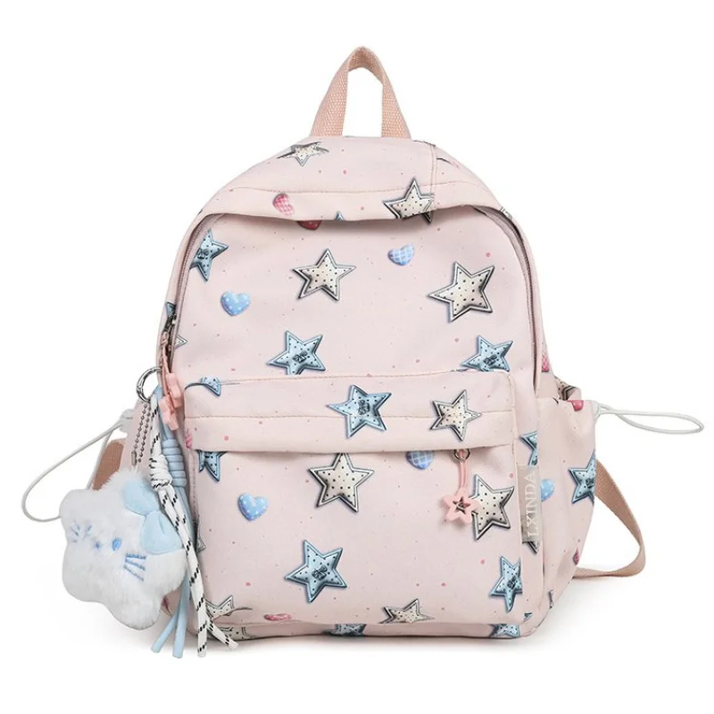 

Star Backpack for Women Men 17 Inch Star Laptop Backpack College Bag Cute Travel Backpack Student Back To School Casual Bookbag