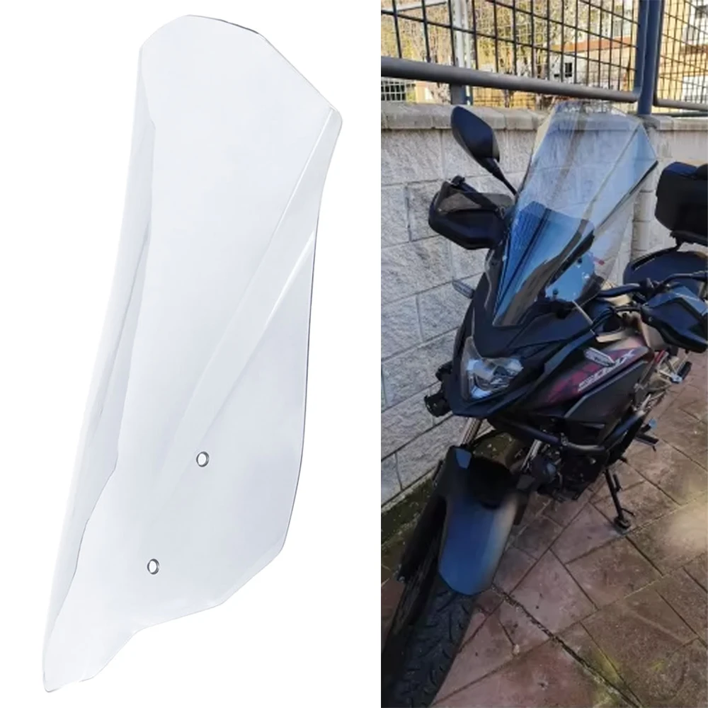 For Honda CB500X Windshield CB 500X Windscreen 2016 2017 2018 2019 2020 2021 2022 2023 Motorcycle Shield Wind Deflector Visor