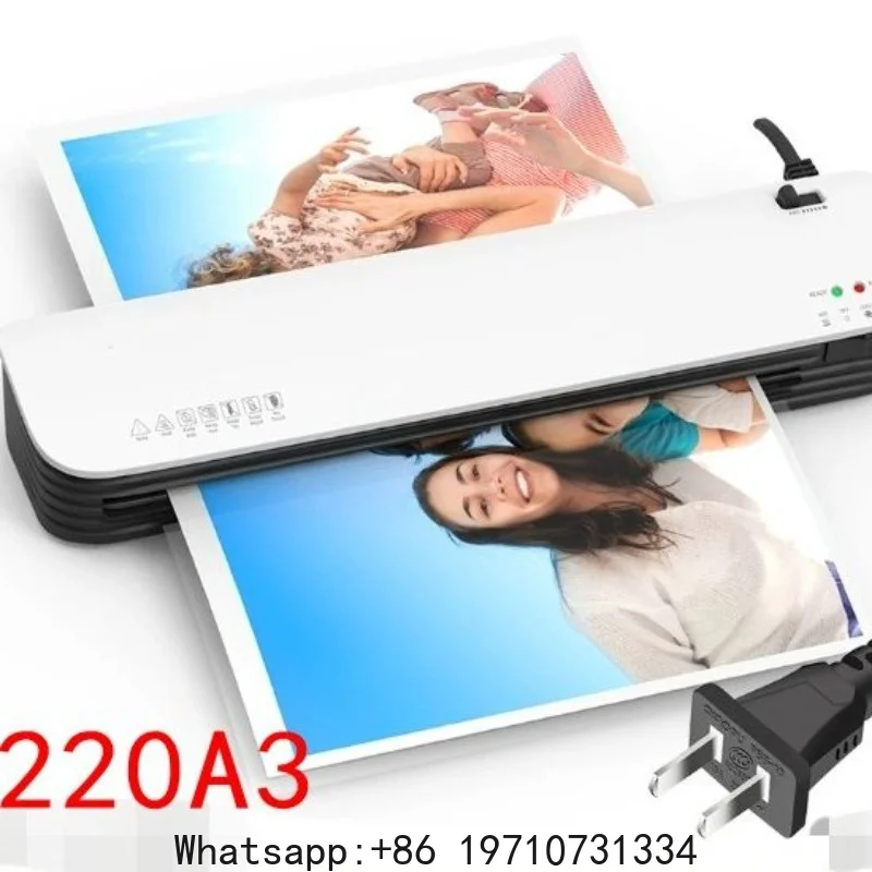 220V A3 Plastic Sealing Machine, Export 110V Plastic Sealing Film Protective Card