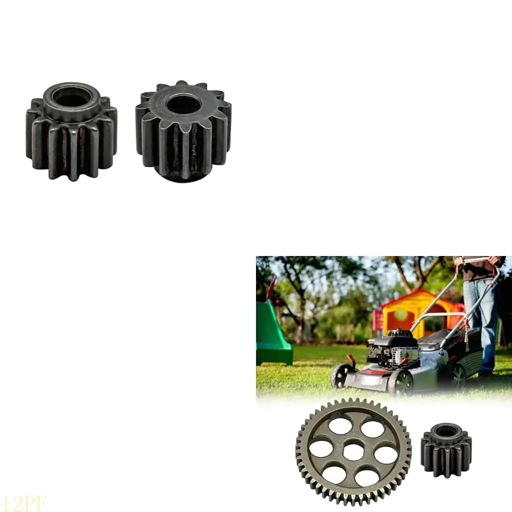 12PF Durability Lawn Mower Gears 47Tooth And 12Tooth Gear For 8/10/12Inch Cutter