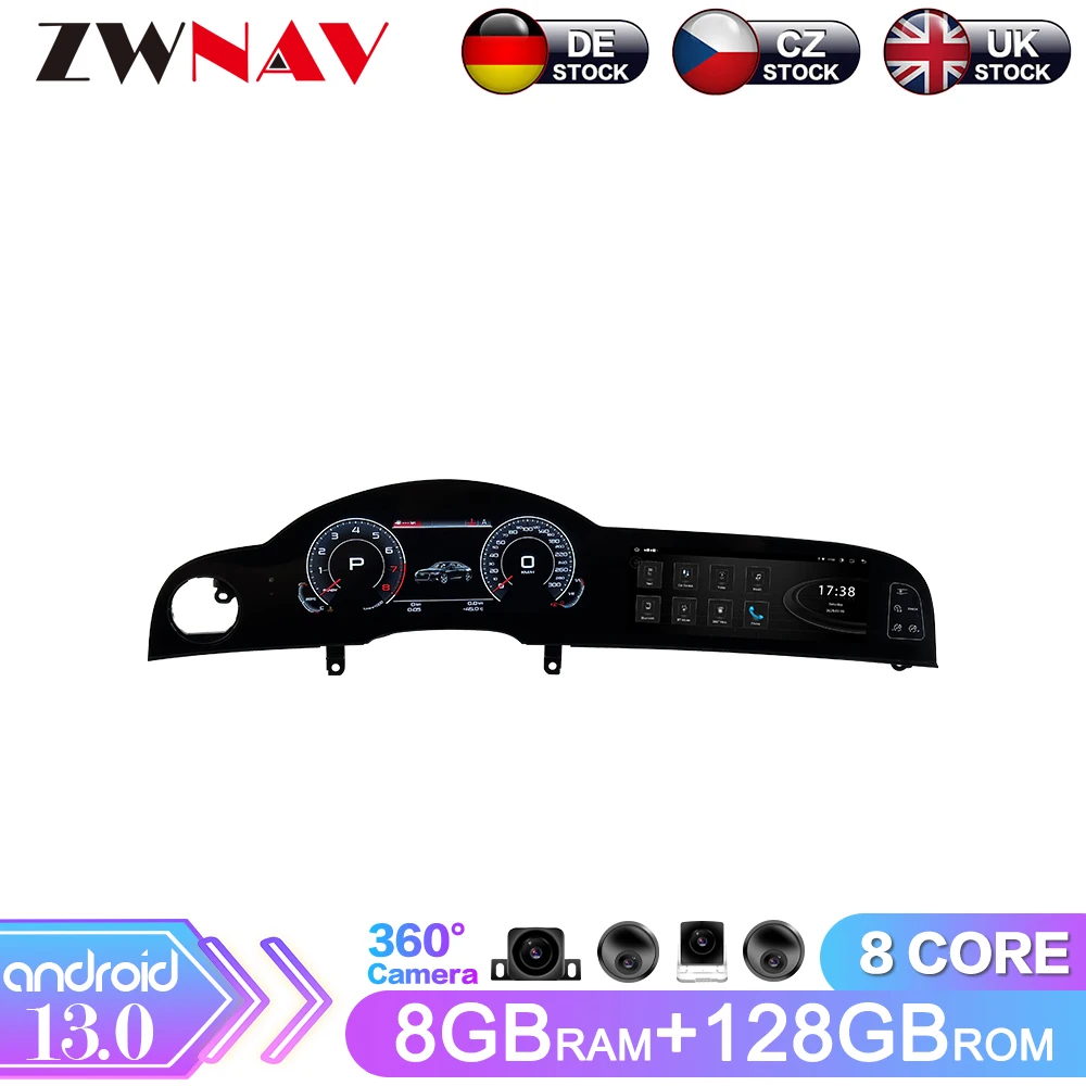 12.3.+8.8 inch Touch Screen Carplay Car Radio For AUDI A6 2009-2012 Android 13 GPS Navigation Multimedia Player Head Unit Auto