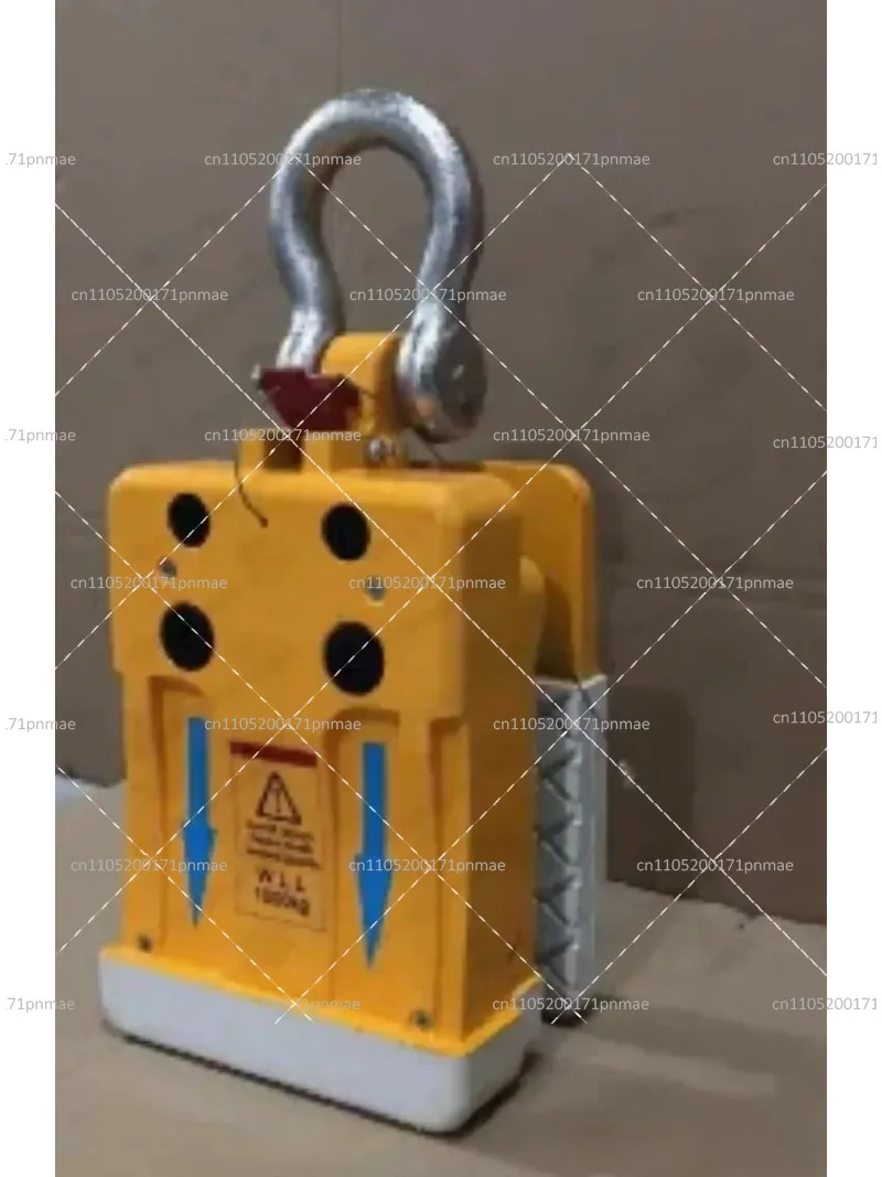 Stone Slab Lifter Clamp 1000kg Capacity 15-50mm Grip Range for Granite Marble Lifting Tool