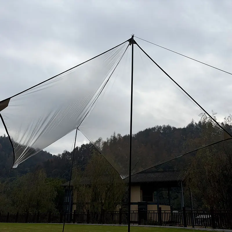 

Прозрачный брезент для кемпинга 10x10 футов — водонепроницаемая спортивная палатка с навесом | Сверхмощный уличный брезент для пляжа, кемпинга и солнечной релаксации
