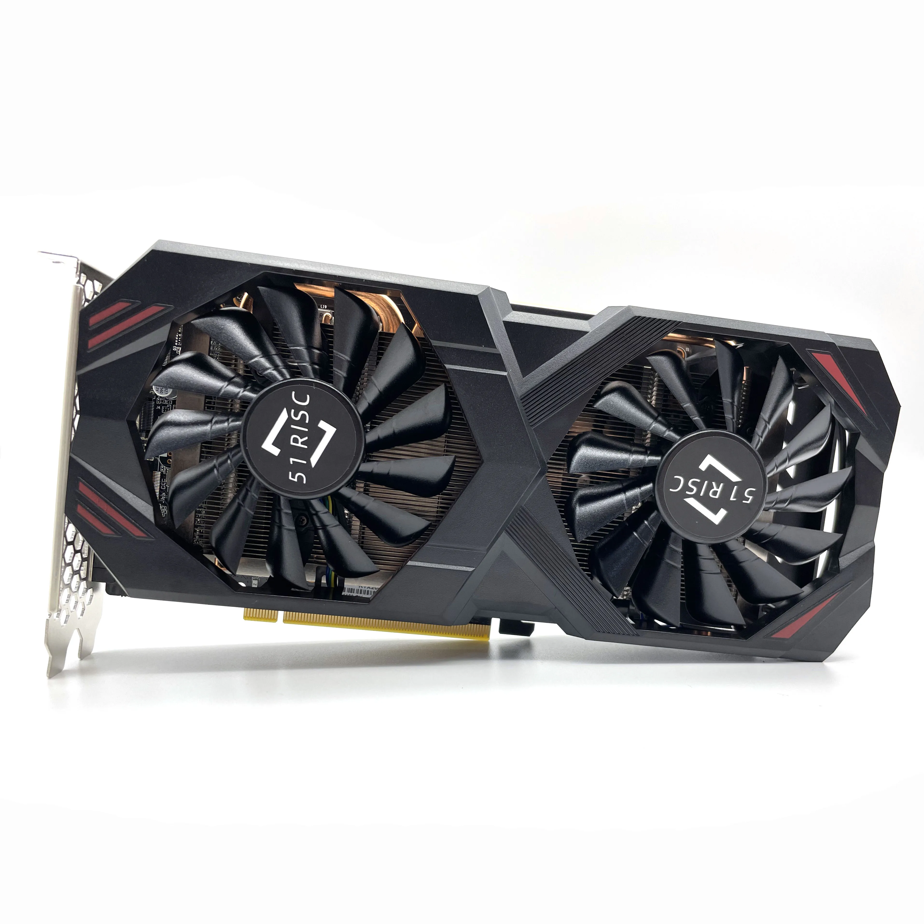 SHELI 51RISC GeForce RTX2060Super 8GB GDDR6 PCIE16 256Bit 비디오 카드, 컴퓨터 사무실 구성 요소 그래픽 카드 게임