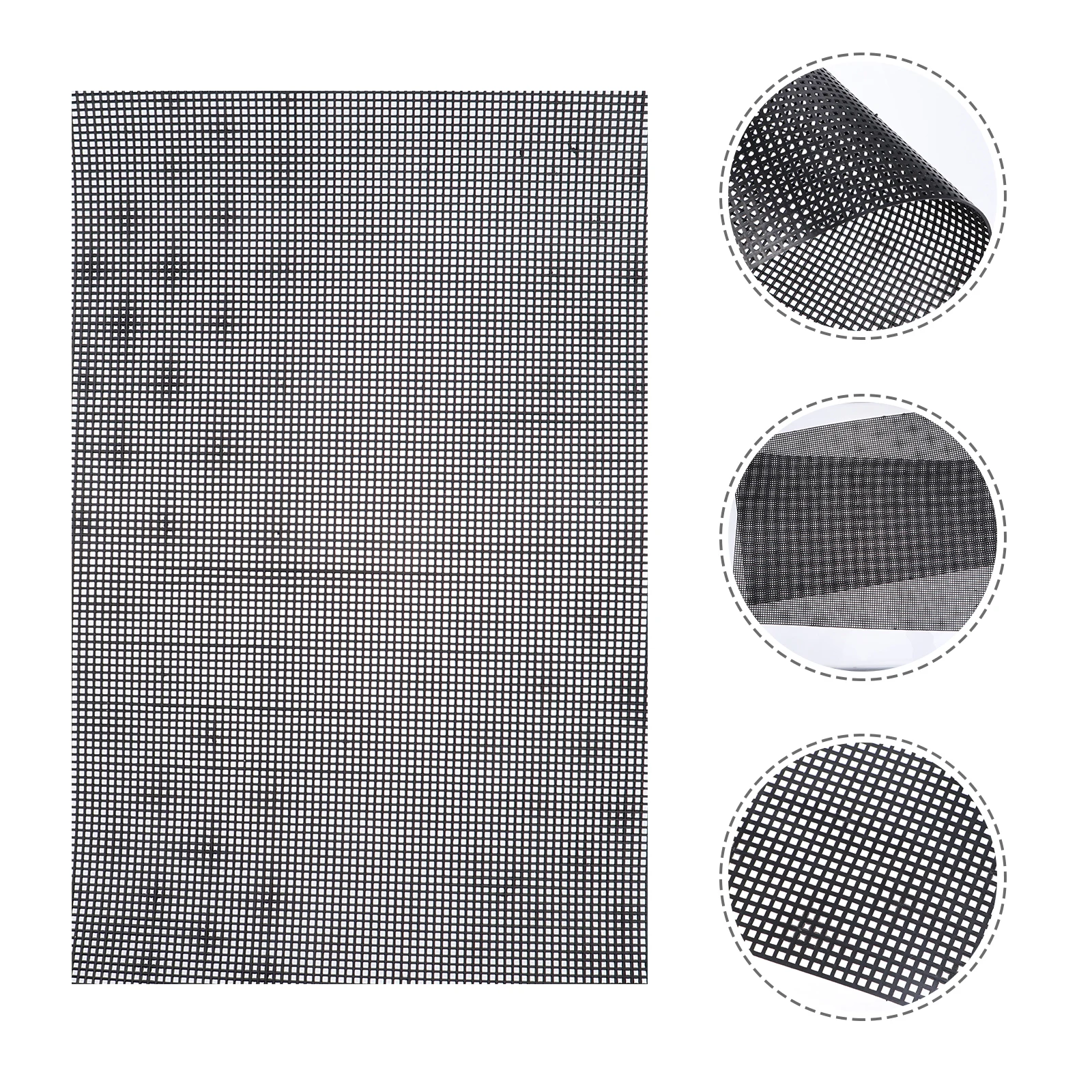 

5Pcs Plastic Mesh Sheet Sturdy Durable DIY Material Cross Stitch Crochet Embroidery Blank Canvas Custom Sizes Shapes