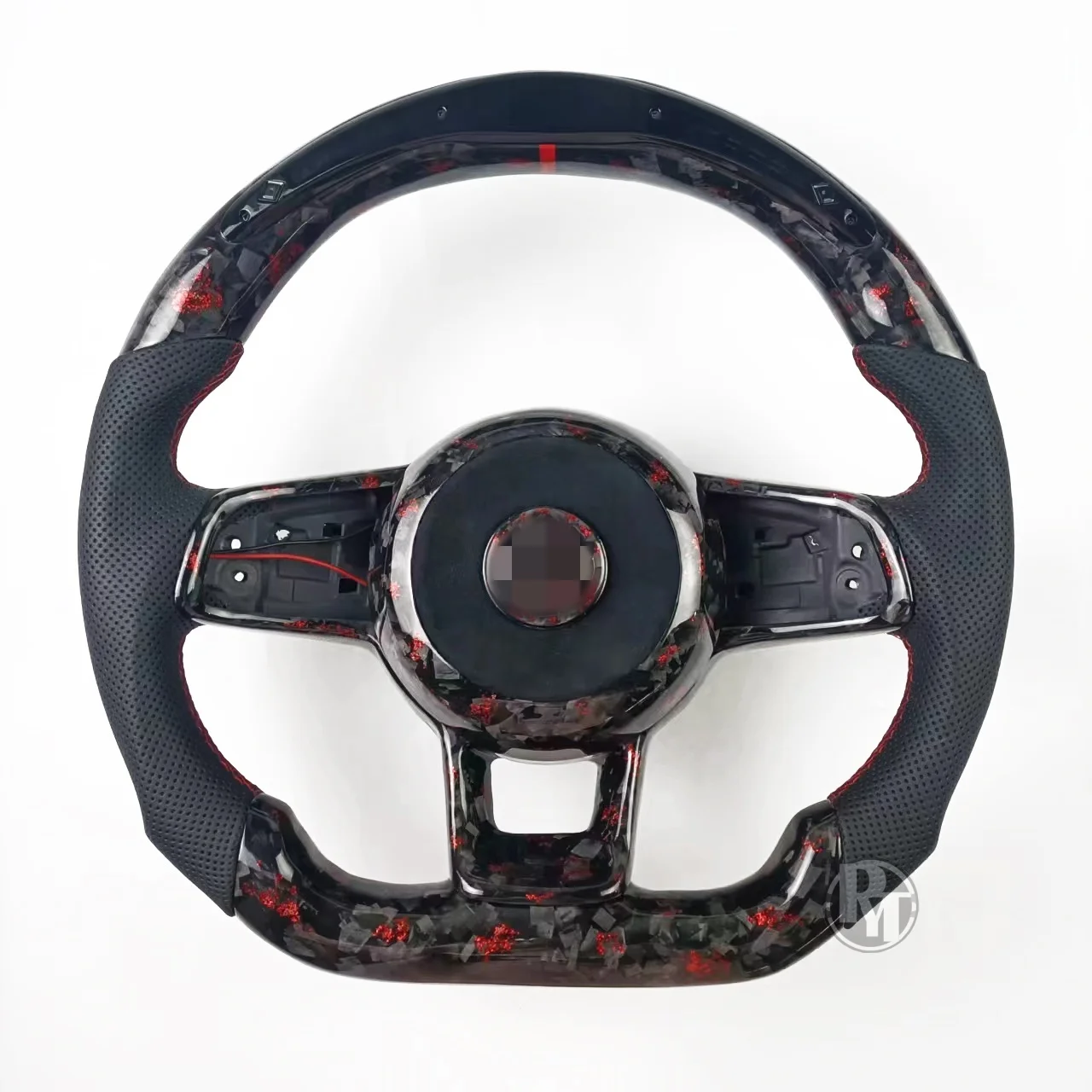 Customized car parts carbon fiber steering wheel, suitable for  Golf R MK7 MK6 MK8 GTI GTL