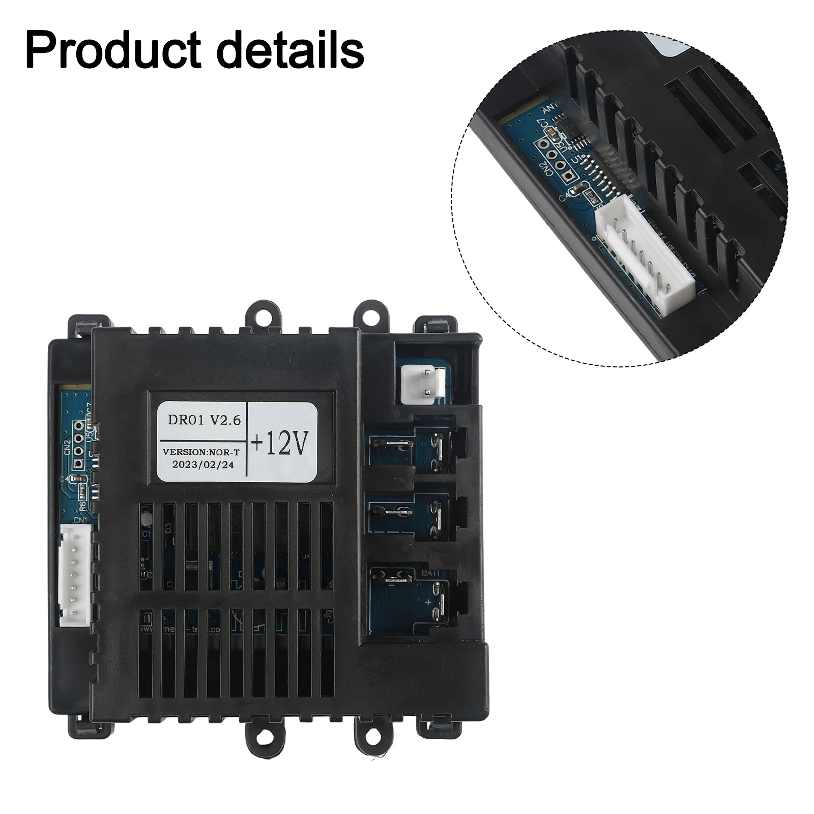DR01 V2.6 12V Kinder-Elektrofahrzeug-Empfänger Fernbedienung für Kinder-Elektroauto Ersatzteile 2.4G Fernbedienung – Detail 10