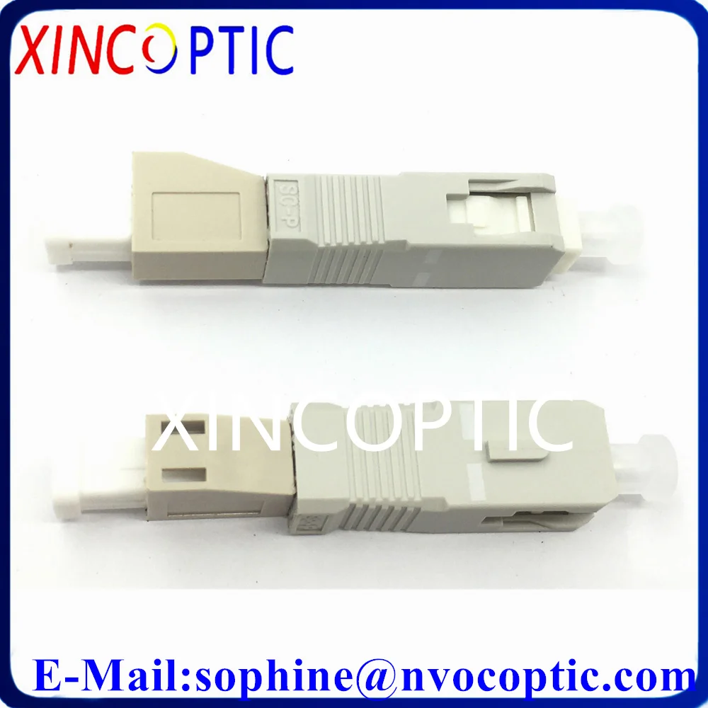 

SC to LC OM3 Simplex Fiber Adapter Coupler,SCUPC(Male) to LCUPC( Female) Multimode Fibre Optical Adaptor Connector