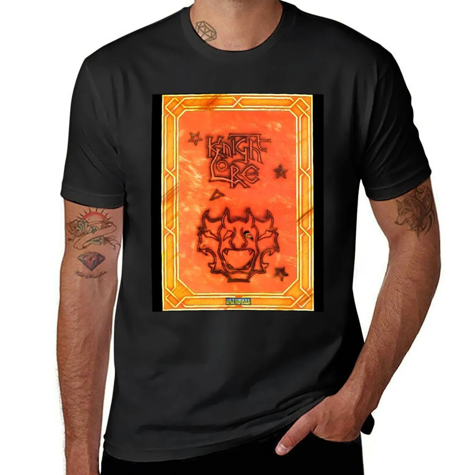 Knight Lore T-Shirt tops customs customs design your own boys animal print t shirts for men cotton