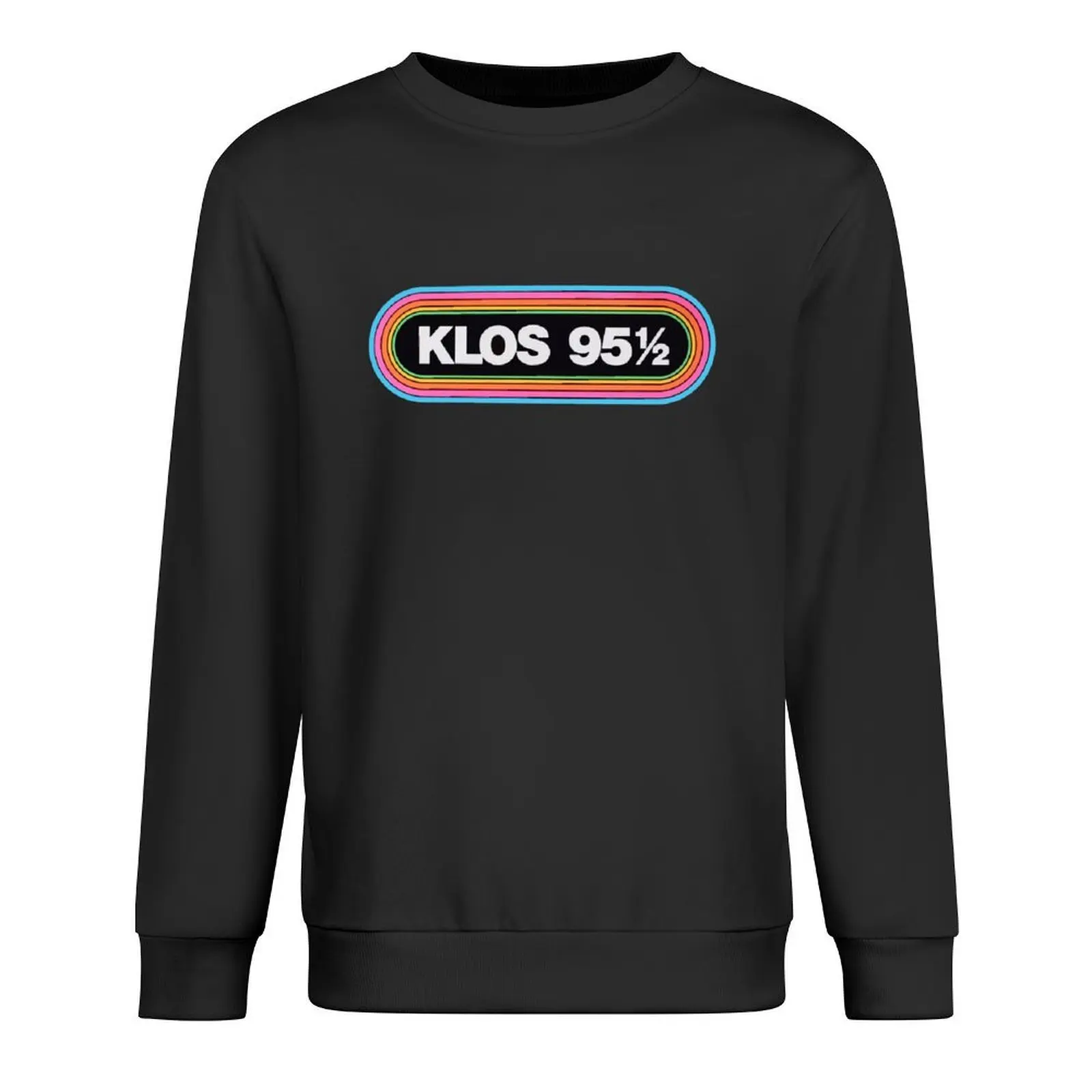 

KLOS 951/2 Rock Radio Station Logo Pullover men clothing japanese style anime clothes tracksuit men sweatshirt men