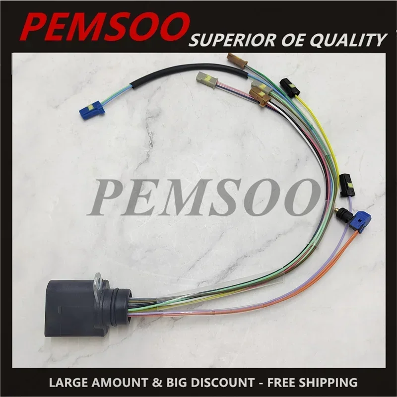 09G927363B 14pin Internal Harness Wiring 09G 6 Speed Auto Transmission Gearbox 09G927363 00002161 For Volkswagen for  Audi