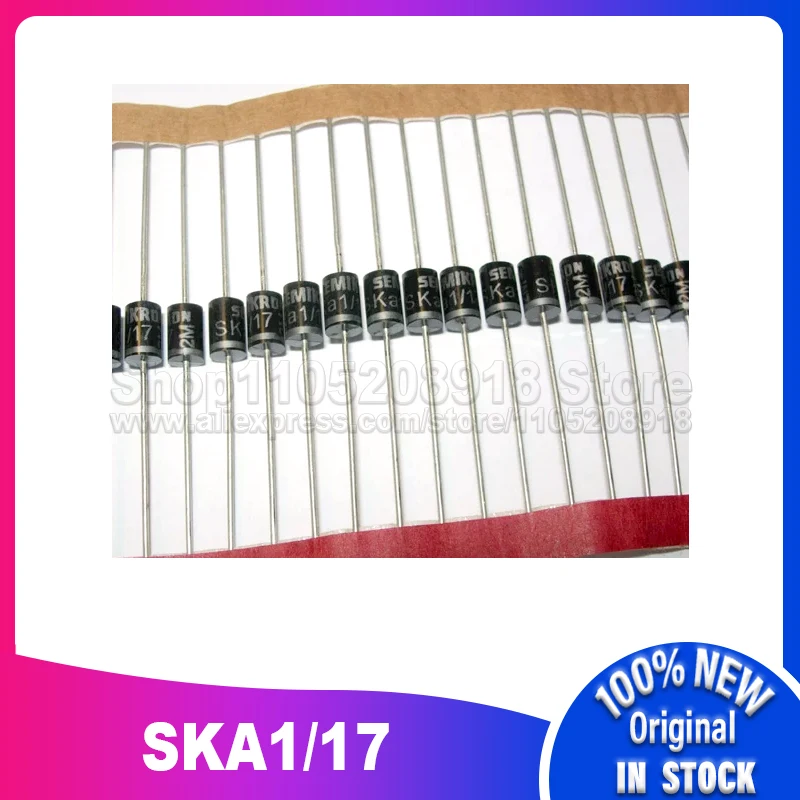 

10pcs SKA3/17 SKA1/17 Axial Lead Diode VRRM 1700V IFAV 3 A SKA 3/17 SKA3/13 100% New Spot stock