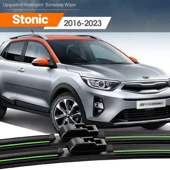2 ks pro Kia Stonic 2016-2023 přední stěrače 2017 2018 2019 2020 2021 2022 příslušenství pro čelní sklo 12 nejlepší prodej Miniaturní Kia Stonic 2019 - №8