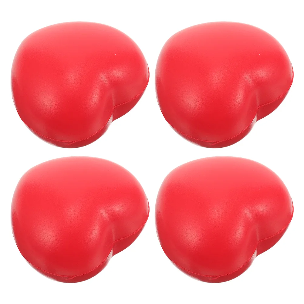 

4 Pcs Strengthen Rehabilitation Grip Ball Exercise Pu Sponge Squeeze for Arthritis Hand Therapy