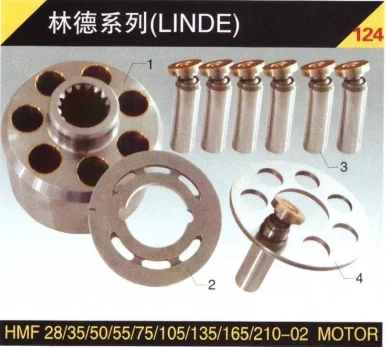 Linde HPV55/HMF55 piston pump spare parts