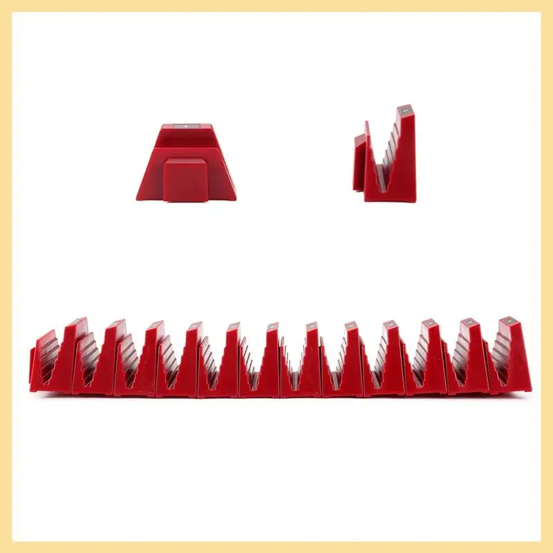 

GOOD-2Set Магнитный модульный органайзер для гаечных ключей-12 слотов Система хранения ящиков для инструментов, регулируемая стойка для гаечных ключей для механиков