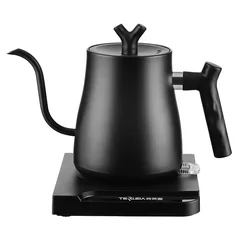 1000ML Gooseneck Electric Kettle Hand Brewed Teapot Heating Water Bottle 220V Large-capacity Thermostatic Power-off Protection