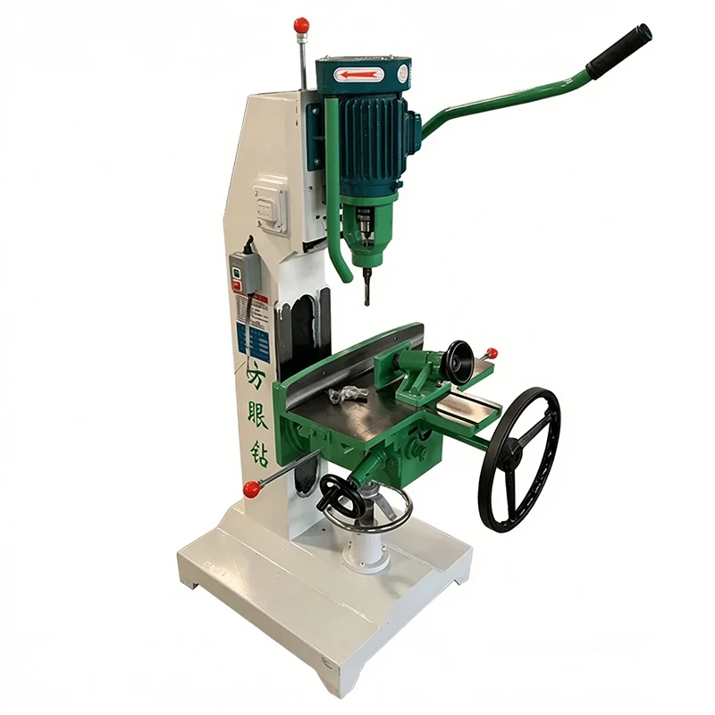 380V Woodworking Machinery Hole Drilling Machine Solid Wood Drilling Machine Square Tenon And Mortise Milling Machin(Customized)
